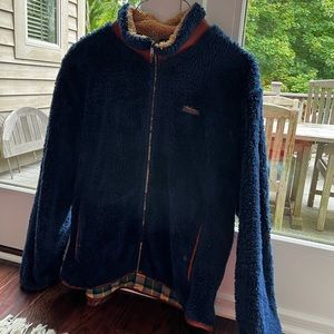 Men's Navy Fleece Jacket